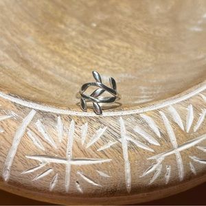 Leaf Branch TMA Thailand 925 Sterling Silver Ring